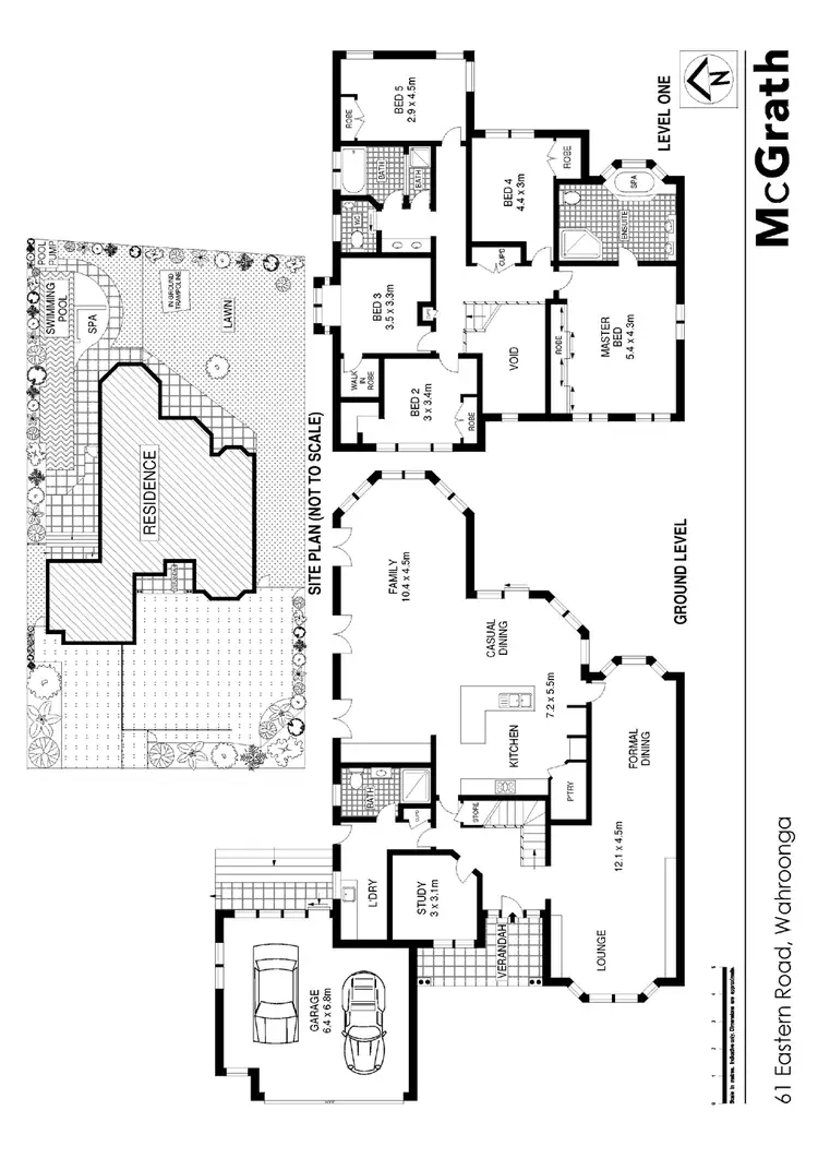 Floorplan of Homely house listing, 61 Eastern Road, Turramurra NSW 2074