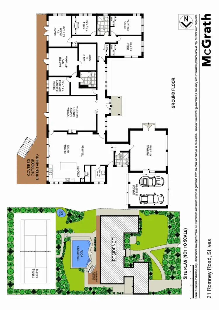 Floorplan of Homely house listing, 21 Romney Road, St Ives NSW 2075