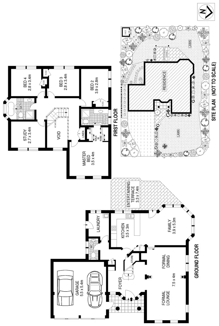 Floorplan of Homely house listing, 70 Kulgoa Road, Pymble NSW 2073