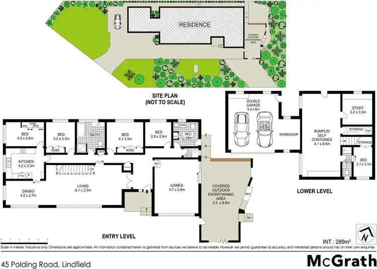 Floorplan of Homely house listing, 45 Polding Road, Lindfield NSW 2070