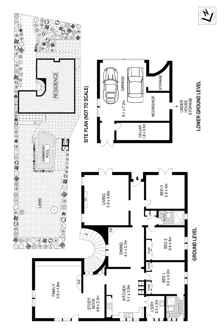 Floorplan of Homely house listing, 14 Valley Road, Lindfield NSW 2070
