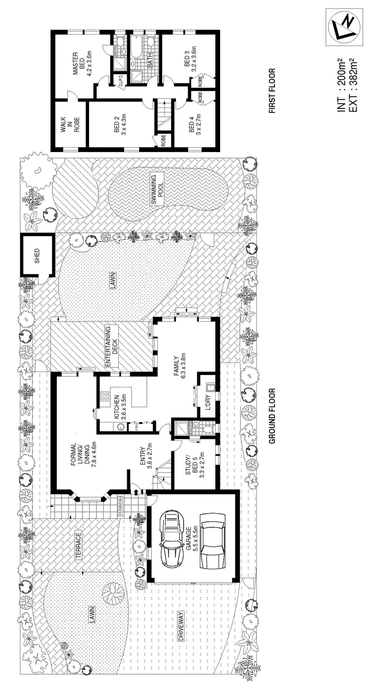 Floorplan of Homely house listing, 4 Bayswater Road, Lindfield NSW 2070