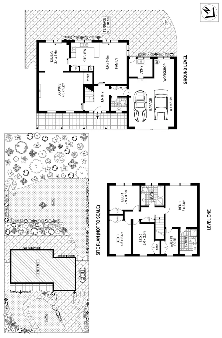 Floorplan of Homely house listing, 16 Grassmere Road, Killara NSW 2071