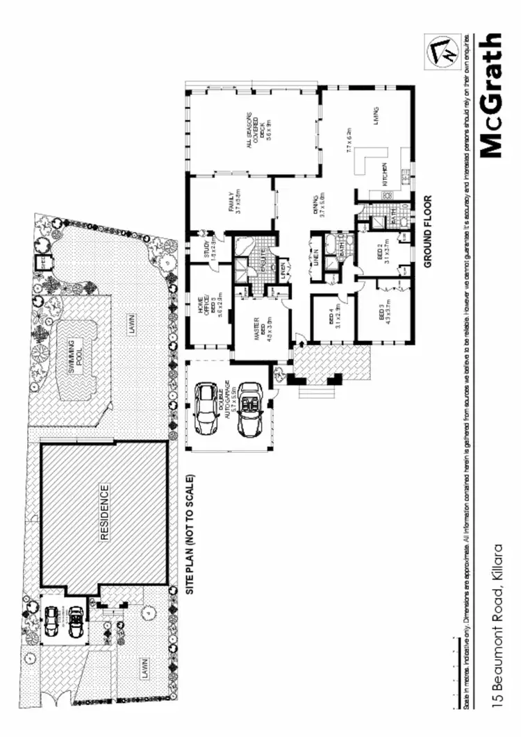 Floorplan of Homely house listing, 15 Beaumont Road, Killara NSW 2071