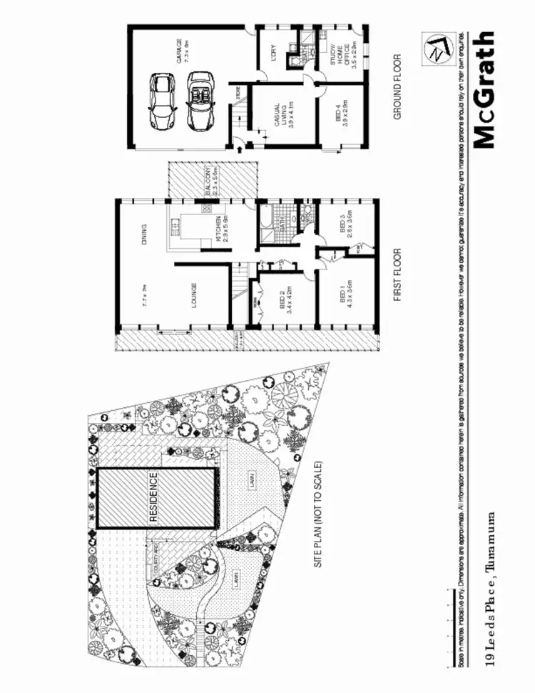 Floorplan of Homely house listing, 19 Leeds Place, Turramurra NSW 2074