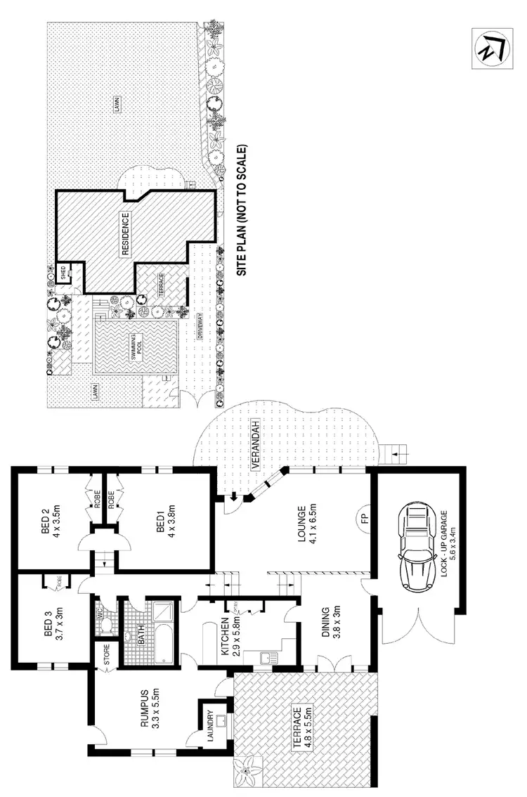 Floorplan of Homely house listing, 42A Holford Crescent, Gordon NSW 2072
