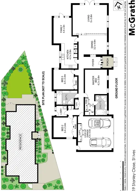 Floorplan of Homely villa listing, 19 Stanley Close, St Ives NSW 2075