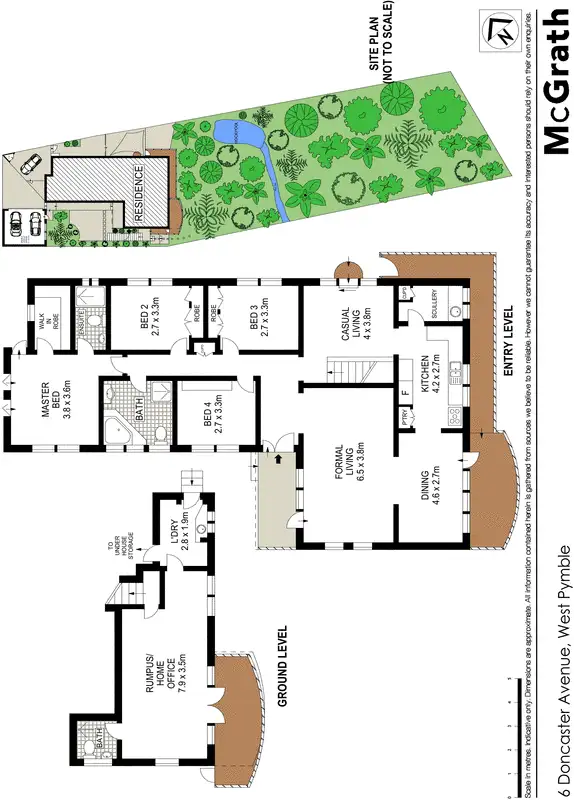 Floorplan of Homely house listing, 6 Doncaster Avenue, West Pymble NSW 2073