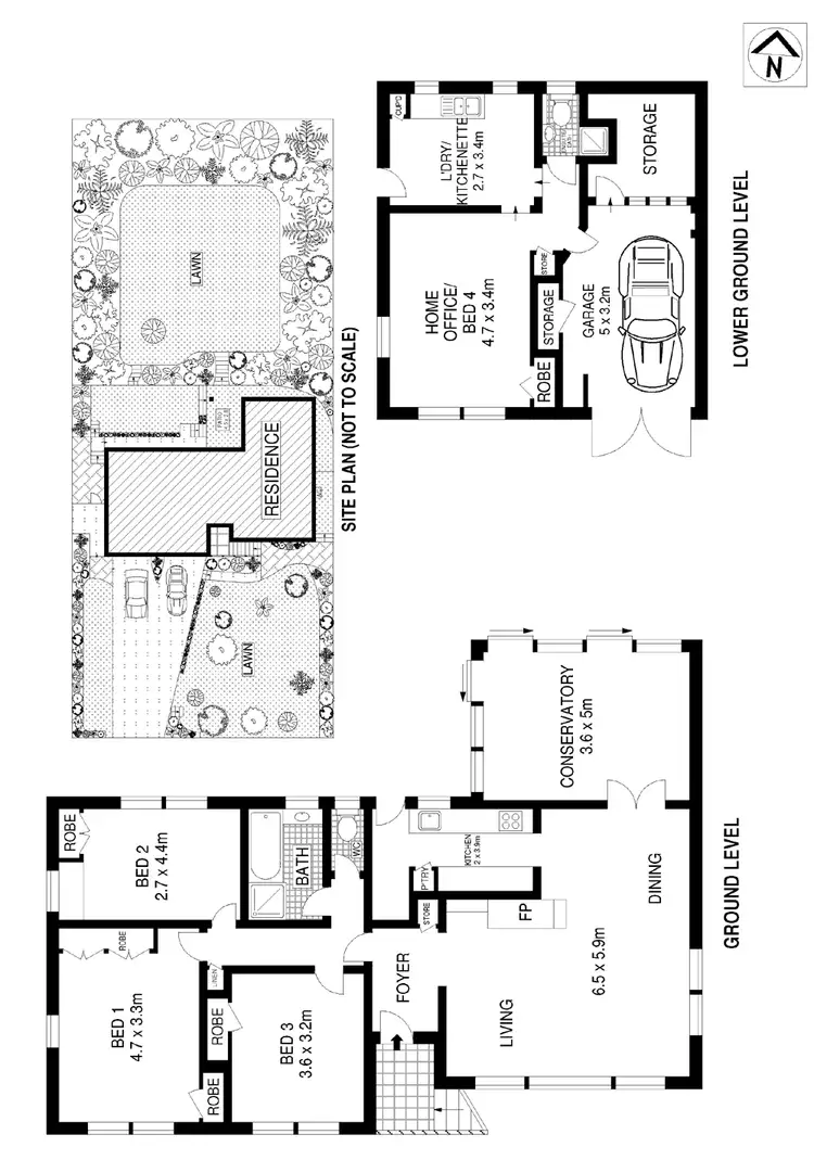 Floorplan of Homely house listing, 24 Knowlman Avenue, Pymble NSW 2073