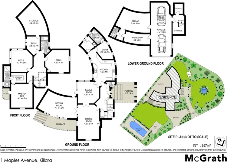 Floorplan of Homely house listing, 1 Maples Avenue, Killara NSW 2071