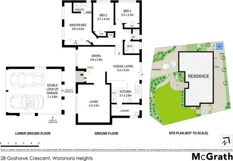 Floorplan of Homely house listing, 28 Goshawk Crescent, Woronora Heights NSW 2233