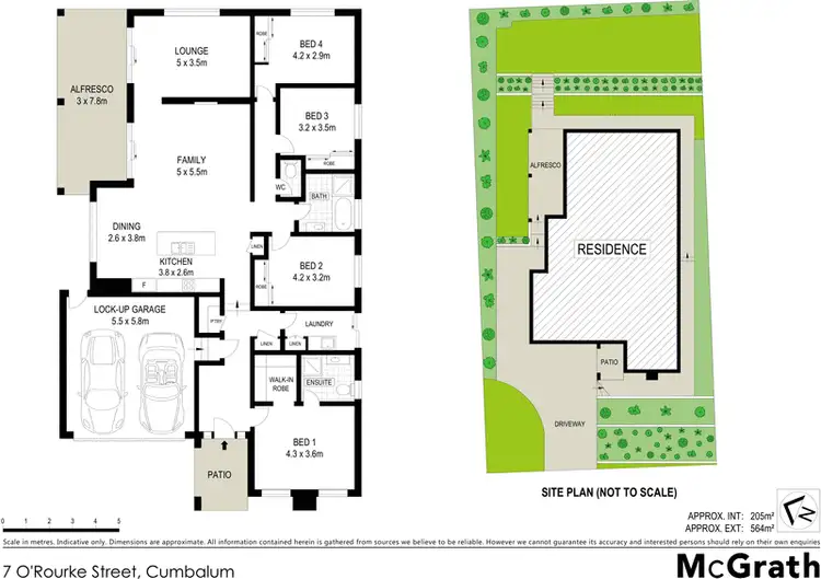 Floorplan of Homely house listing, 7 O'Rourke Street, Cumbalum NSW 2478