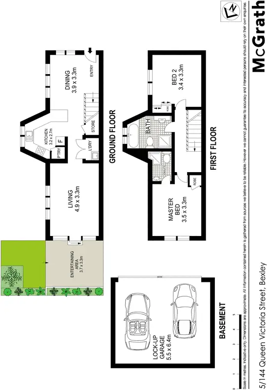 Floorplan of Homely apartment listing, 5/144 Queen Victoria Street, Bexley NSW 2207