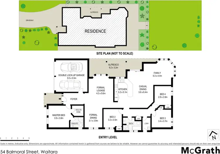 Floorplan of Homely house listing, 54 Balmoral Street, Waitara NSW 2077