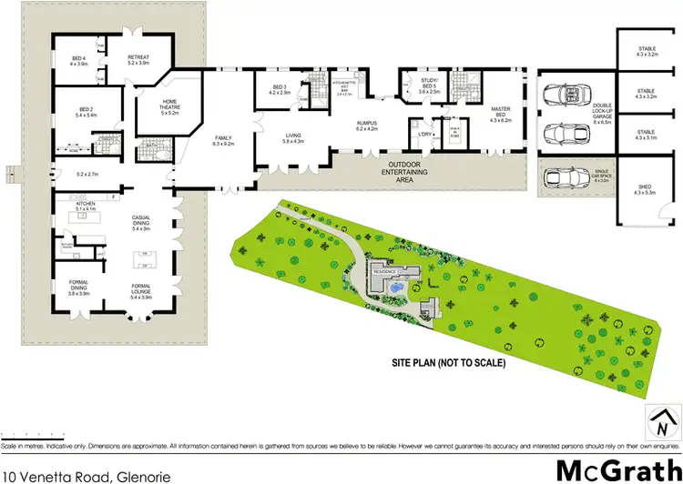 Floorplan of Homely house listing, 10 Venetta Road, Glenorie NSW 2157