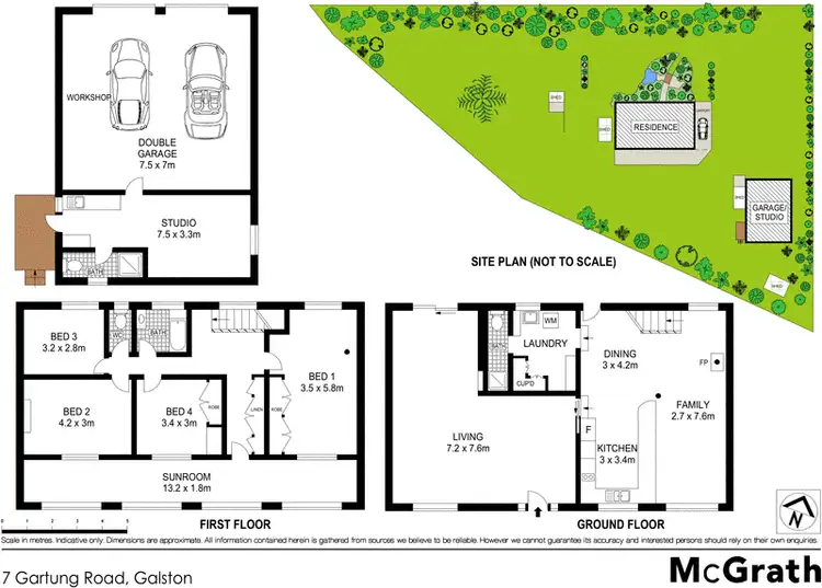 Floorplan of Homely house listing, 7 Gartung Road, Galston NSW 2159