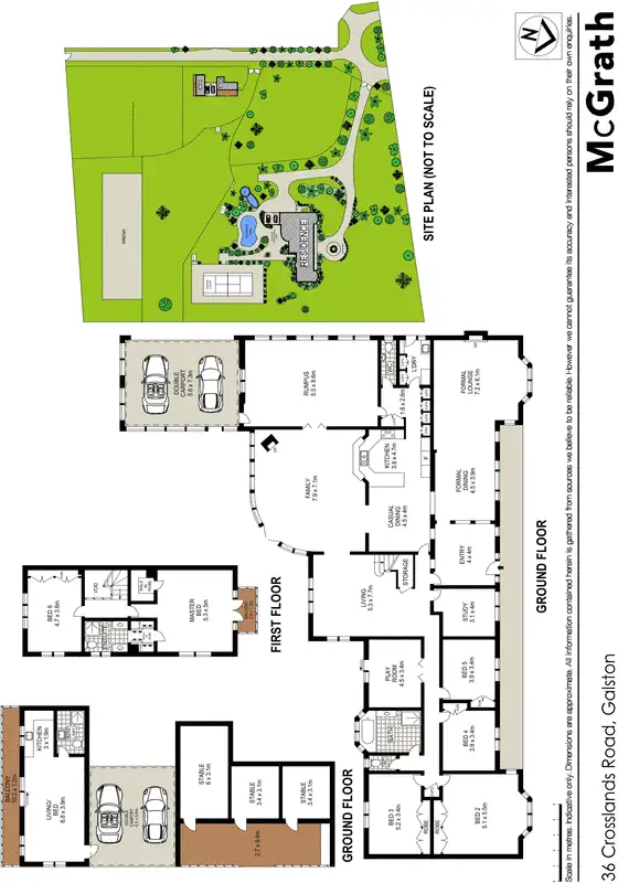 Floorplan of Homely house listing, 36 Crosslands Road, Galston NSW 2159