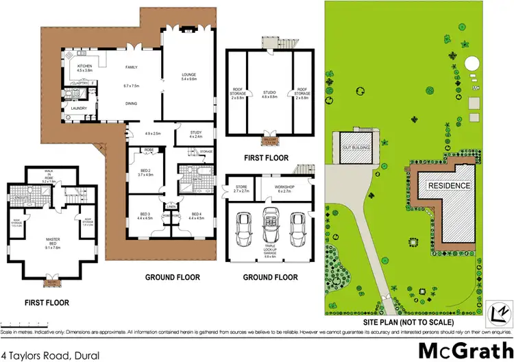 Floorplan of Homely house listing, 4 Taylors Road, Dural NSW 2158