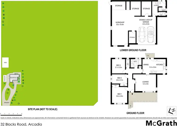 Floorplan of Homely house listing, 32 Blacks Road, Arcadia NSW 2159