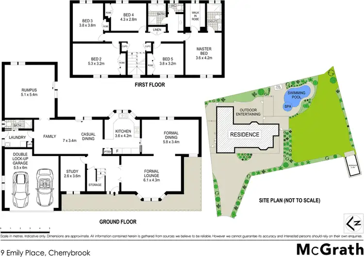 Floorplan of Homely house listing, 9 Emily Place, Cherrybrook NSW 2126