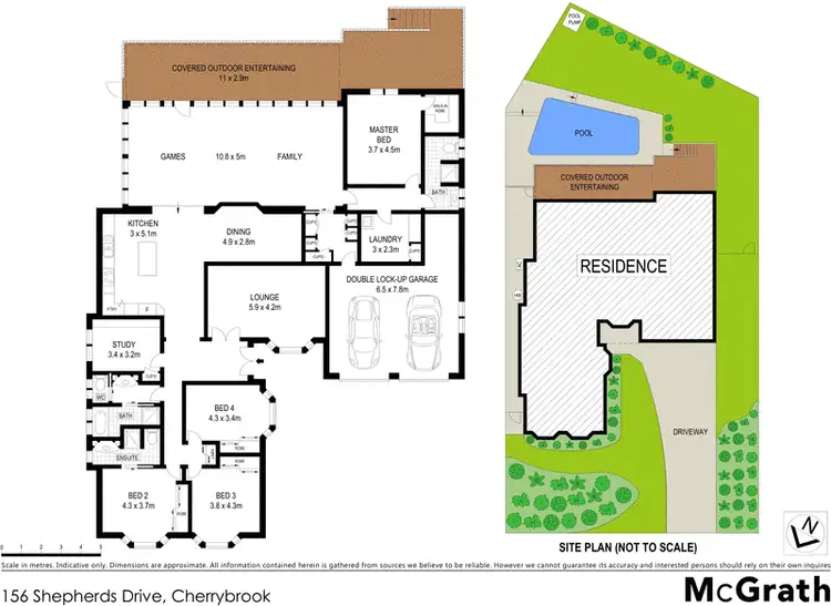 Floorplan of Homely house listing, 156 Shepherds Drive, Cherrybrook NSW 2126