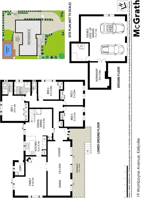 Floorplan of Homely house listing, 19 Womboyne Avenue, Kellyville NSW 2155