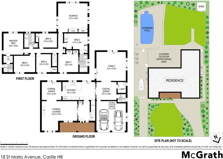 Floorplan of Homely house listing, 18 St Marks Avenue, Castle Hill NSW 2154