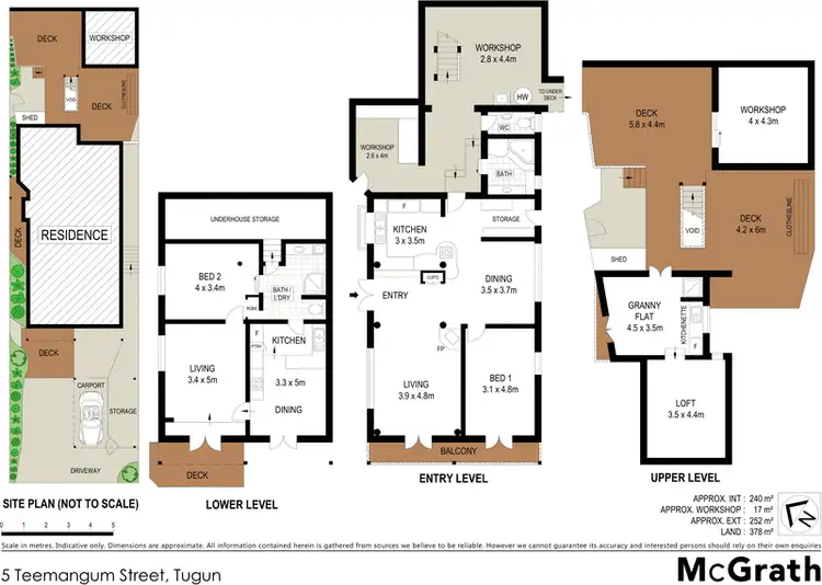 Floorplan of Homely house listing, 5 Teemangum Street, Tugun QLD 4224