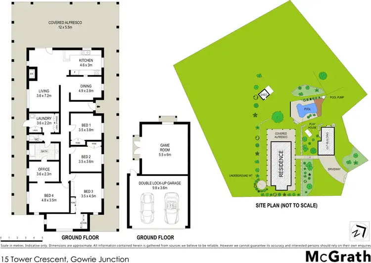 Floorplan of Homely house listing, 15 Tower Crescent, Gowrie Junction QLD 4352