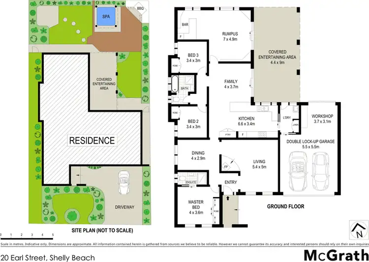 Floorplan of Homely house listing, 20 Earl Street, Shelly Beach NSW 2261