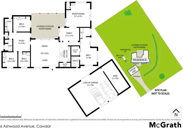 Floorplan of Homely house listing, 6 Ashwood Avenue, Cawdor QLD 4352