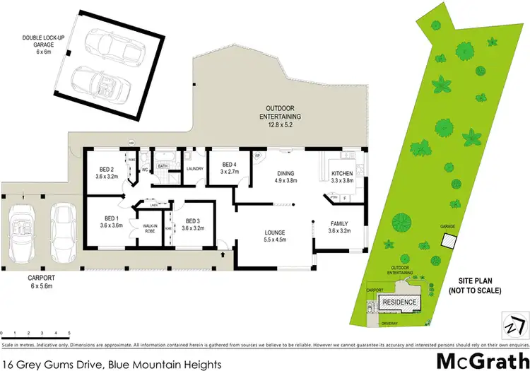 Floorplan of Homely house listing, 16 Grey Gums Drive, Blue Mountain Heights QLD 4350