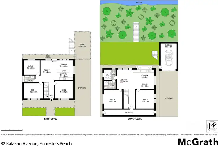 Floorplan of Homely house listing, 82 Kalakau Avenue, Forresters Beach NSW 2260