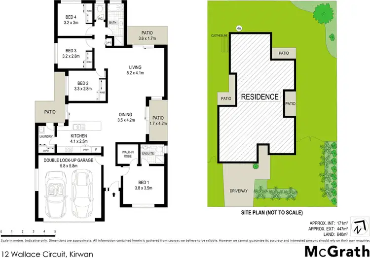 Floorplan of Homely house listing, 12 Wallace Circuit, Kirwan QLD 4817