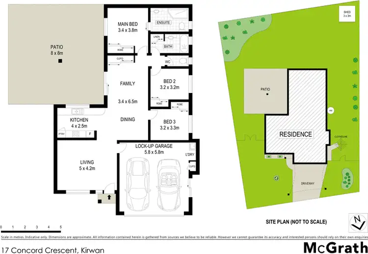 Floorplan of Homely house listing, 17 Concord Crescent, Kirwan QLD 4817