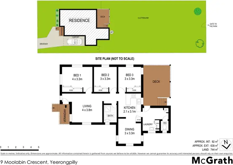 Floorplan of Homely house listing, 9 Moolabin Crescent, Yeerongpilly QLD 4105