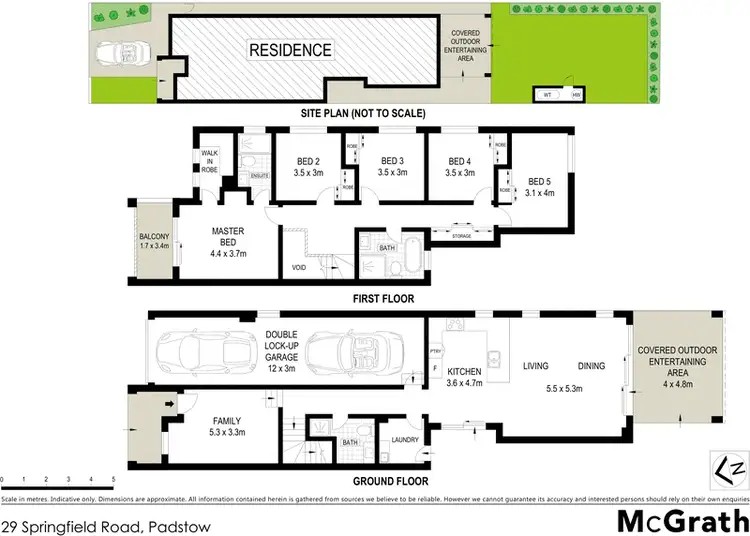 Floorplan of Homely house listing, 29 Springfield Road, Padstow NSW 2211