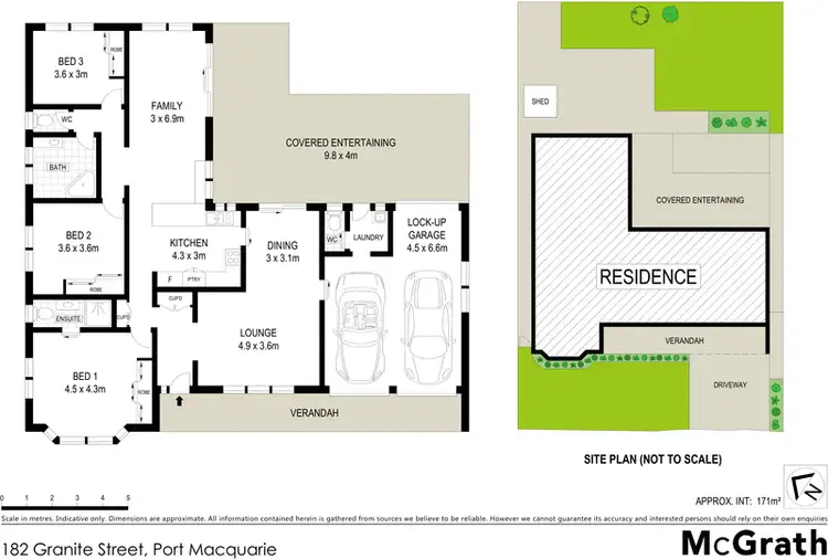 Floorplan of Homely house listing, 182 Granite Street, Port Macquarie NSW 2444