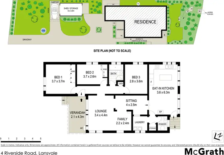 Floorplan of Homely house listing, 4 Riverside Road, Lansvale NSW 2166
