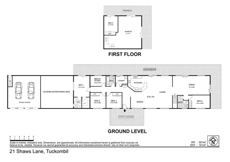 Floorplan of Homely rural property listing, 21 Shaws Lane, Tuckombil NSW 2477