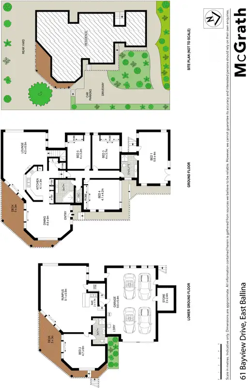 Floorplan of Homely house listing, 61 Bayview Drive, East Ballina NSW 2478