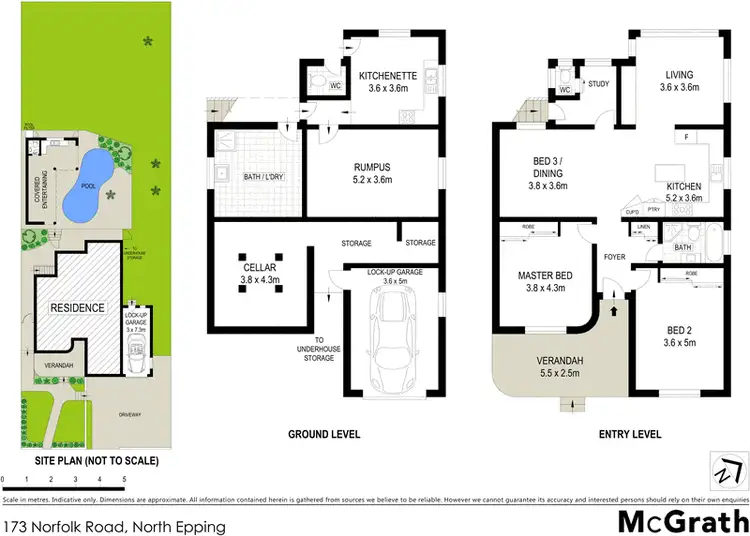 Floorplan of Homely house listing, 173 Norfolk Road, North Epping NSW 2121