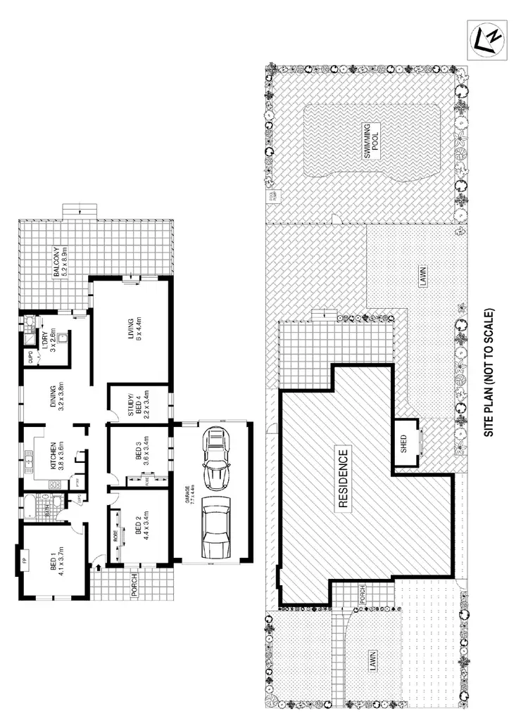 Floorplan of Homely house listing, 7 Boyce Street, Ryde NSW 2112