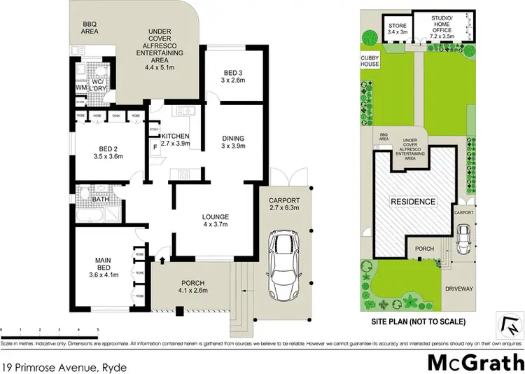Floorplan of Homely house listing, 19 Primrose Avenue, Ryde NSW 2112