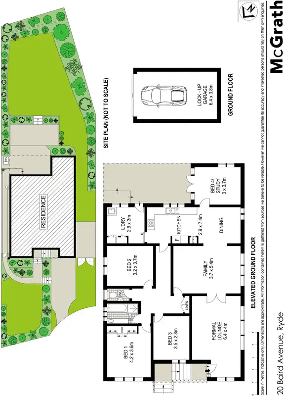 Floorplan of Homely house listing, 20 Baird Avenue, Ryde NSW 2112