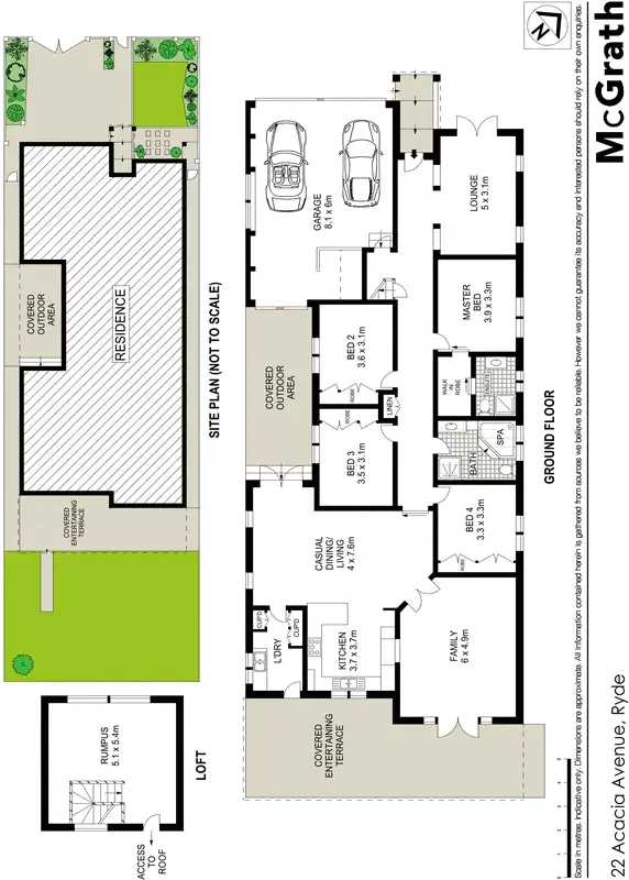 Floorplan of Homely house listing, 22 Acacia Avenue, Ryde NSW 2112
