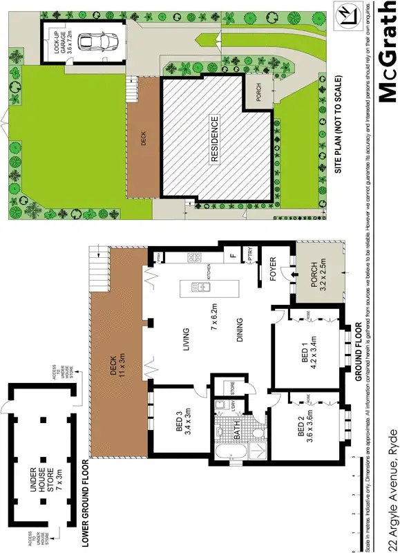 Floorplan of Homely house listing, 22 Argyle Avenue, Ryde NSW 2112