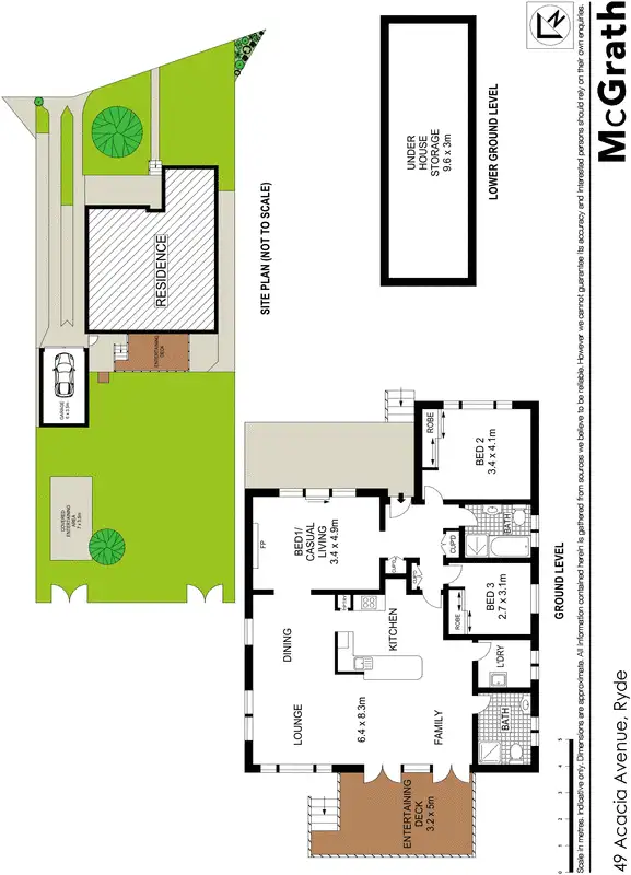 Floorplan of Homely house listing, 49 Acacia Avenue, Ryde NSW 2112