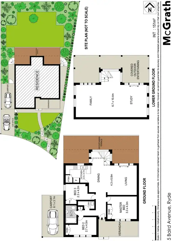 Floorplan of Homely house listing, 5 Baird Avenue, Ryde NSW 2112