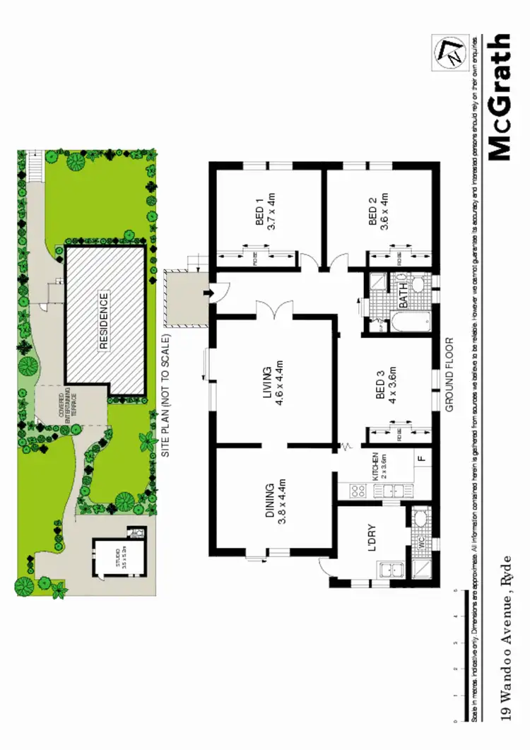 Floorplan of Homely house listing, 19 Wandoo Avenue, Ryde NSW 2112